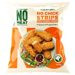 Iceland The No Meat Company Southern Fried No Chick Strips 300g offer