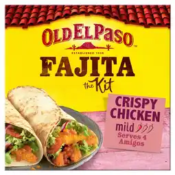 Iceland Old El Paso Crispy Chicken Fajita Kit 555g offer