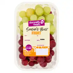 Iceland Donnelly Fresh Mixed Grapes 10 x 500g offer
