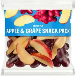 Iceland Iceland Apple & Grape Snack Pack 80g offer