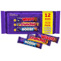 Iceland Cadbury Chocolate Bar Mixed Value Pack 347.2g offer