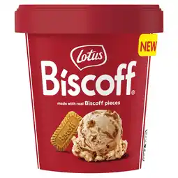Iceland Lotus Biscoff with Biscoff Pieces 425ml offer
