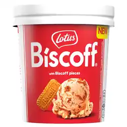 Iceland Lotus Biscoff with Biscoff Pieces 425ml offer