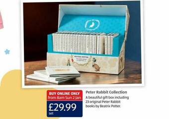 Aldi Peter Rabbit Collection offer