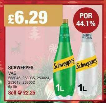 Bestway Schweppes offer