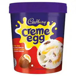 Iceland Cadbury Creme Egg Flavour Ice Cream 425ml offer