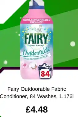 Asda Fairy Outdoorable Fabric Conditioner offer