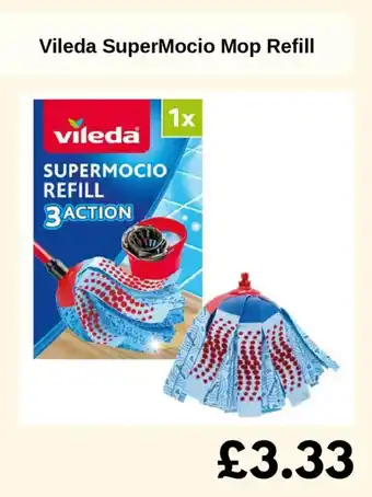 Vileda SuperMocio Mop Refill