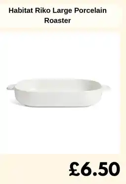 Sainsbury's Habitat Riko Large Porcelain Roaster offer