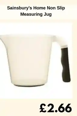 Sainsbury's Sainsbury's Home Non Slip Measuring Jug offer