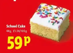 Lidl School Cake offer