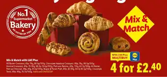 Mix & Match Bakery Offer