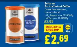 Lidl Bellarom Barista Instant Coffee offer