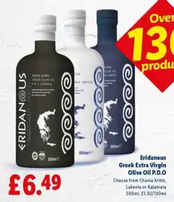 Lidl Eridanous Greek Extra Virgin Olive Oil P.D.O offer