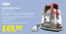 Lidl Vax Spotwash Spot Cleaner offer
