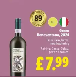 Lidl Greco Beneventano, 2024 offer