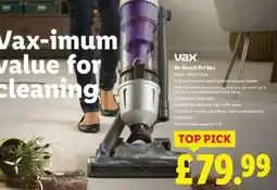 Lidl VAX Air Stretch Pet Max offer
