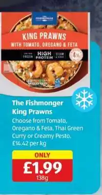Aldi The Fishmonger King Prawns offer