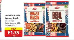 Aldi Snackrite Waffle Savoury Snacks offer