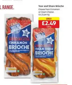 Aldi Tear and Share Brioche offer