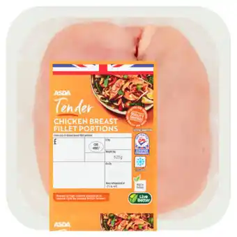 Asda ASDA Butcher's Selection Chicken Breast Fillet Portions offer