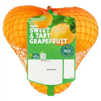 Asda ASDA Grower's Selection Red Grapefruits offer