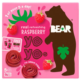 Asda BEAR Fruit Yoyos Raspberry Multipack offer