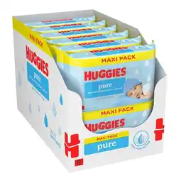 Costco Huggies Plastic Free Baby Wipes, 12 x 60 Wipes offer