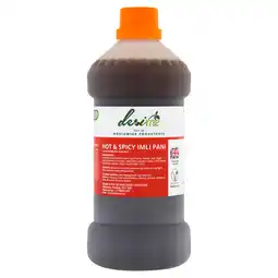 Iceland Desime Hot & Spicy Imli Pani 1 litre offer