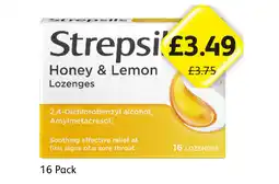 Londis Strepsils Honey & Lemon Lozenges offer