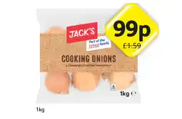 Londis Jack's Cooking Onion offer