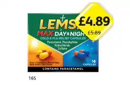 Londis Lemsip Max Day & Night Capsules offer