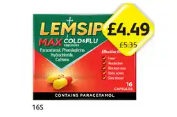 Londis Lemsip Max Cold & Flu offer