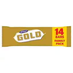 Iceland McVitie's Gold Caramel Biscuit Bars Multipack 14 Pack, 2x124g offer