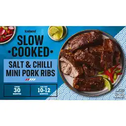 Iceland Iceland Salt & Chilli Mini Pork Ribs 462g offer