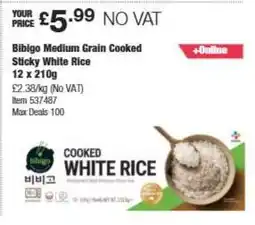 Costco Bibigo Medium Grain Cooked Sticky White Rice offer