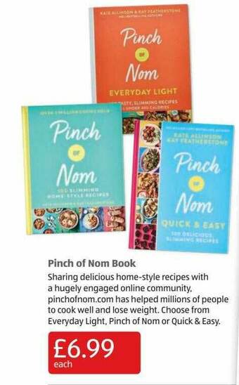 Aldi Pinch Of Nom Book offer