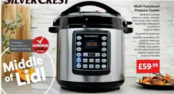 Lidl Multi-functional Pressure Cooker Silvercrest offer