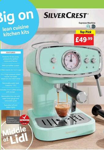 Lidl Espresso Machine offer