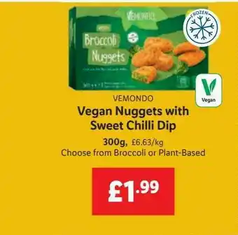 Lidl Vemondo Vegan Nuggets With Sweet Chilli Dip offer
