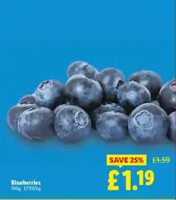 Lidl Blueberries offer