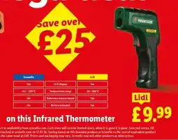 Lidl Infrared Thermometer offer