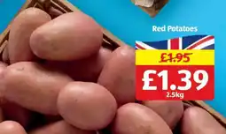 Aldi Red Potatoes offer