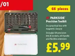Lidl PARKSIDE Precision Toolkit offer