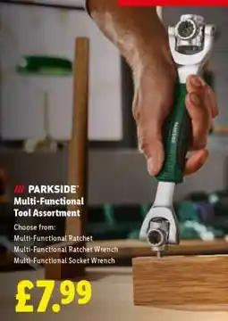 Lidl PARKSIDE Multi-Functional Tool Assortment offer