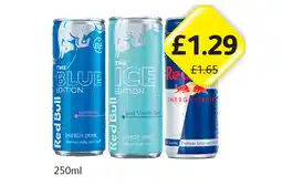 Londis Red Bull Original, Blue Edition, Ice Edition offer