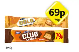 Londis McVities Gold Billions, Club Layers Orange offer