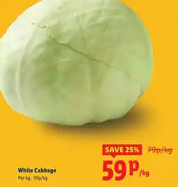 Lidl White Cabbage offer