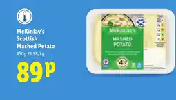 Lidl McKinlay's Scottish Mashed Potato offer