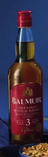 Lidl Balmuir 3YO Blend Scotch Whisky 40% Vol. offer